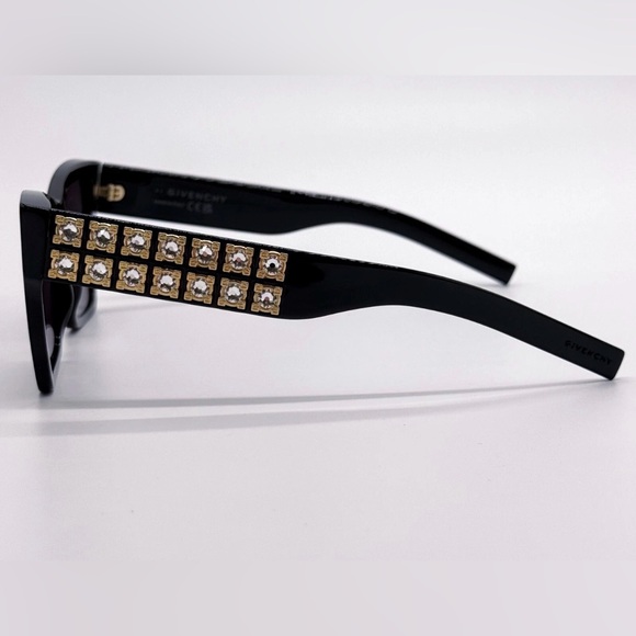 GIVENCHY GV40076I 01A BLACK WOMEN SUNGLASSES full inclusion - Picture 4 of 11